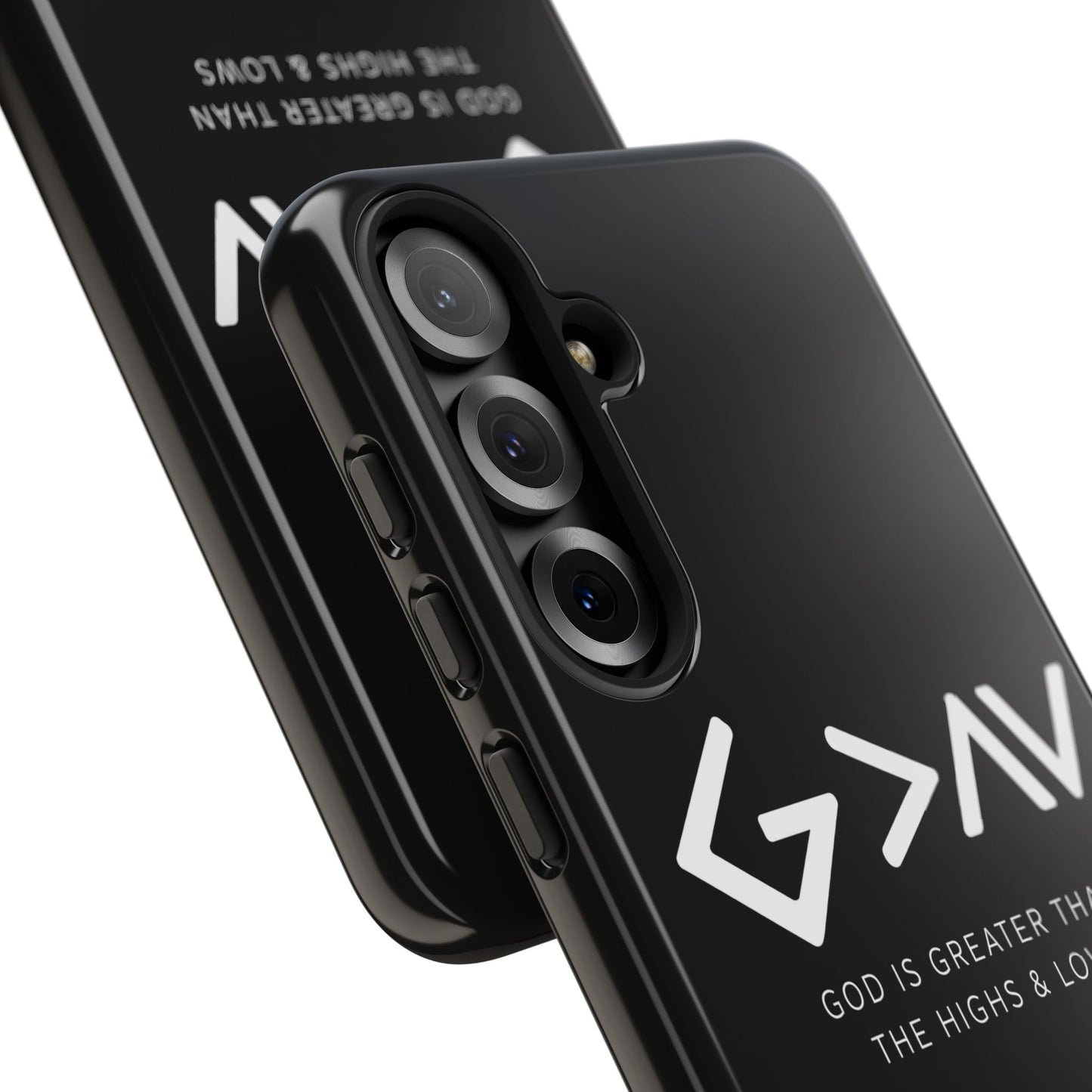 God Is Greater Than The Highs & Lows G>∧∨ Christian Phone Case