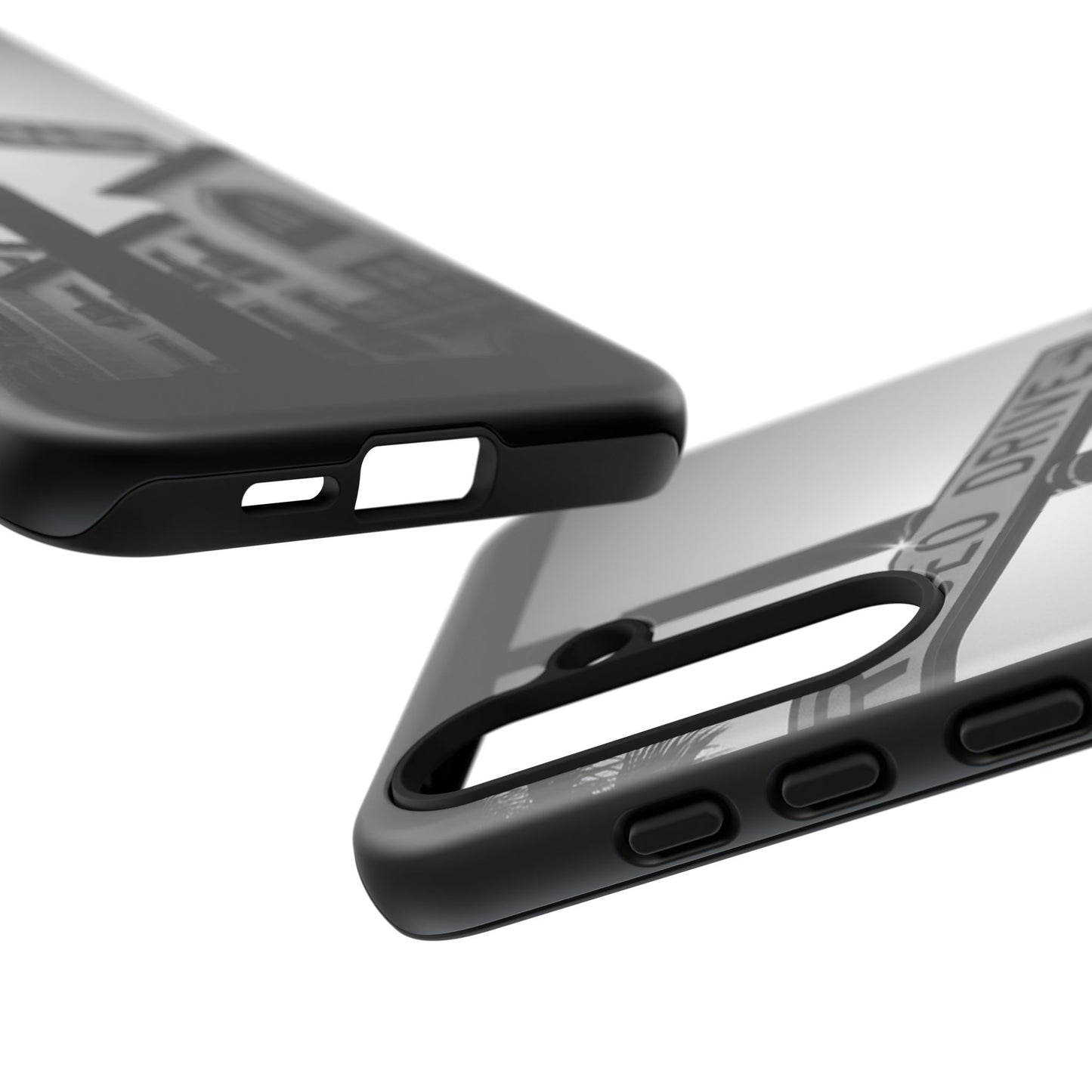Rodeo Drive Phone Case | Los Angeles Aesthetic Black & White Photography | Luxury LA Street Tough Case for iPhone & Samsung