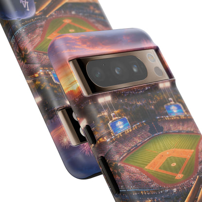Baseball Sunset Stadium Phone Case LA Game Day Sports Aesthetic Case