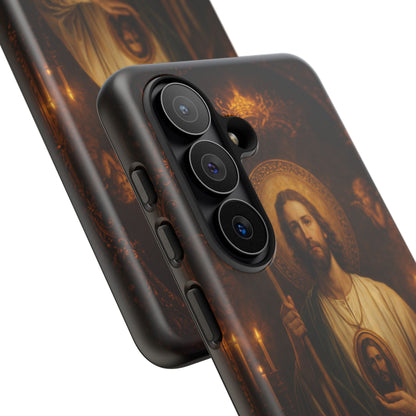 San Judas Phone Case Saint Jude Catholic Saint Religious Art Portrait Tough