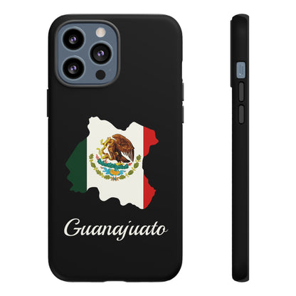 Guanajuato Mexico Flag Map Phone Case | Mexican American Pride Tough Case for iPhone & Samsung
