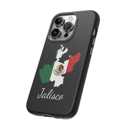 Jalisco Mexico Flag Map Phone Case | Mexican American Pride Tough Case for iPhone & Samsung