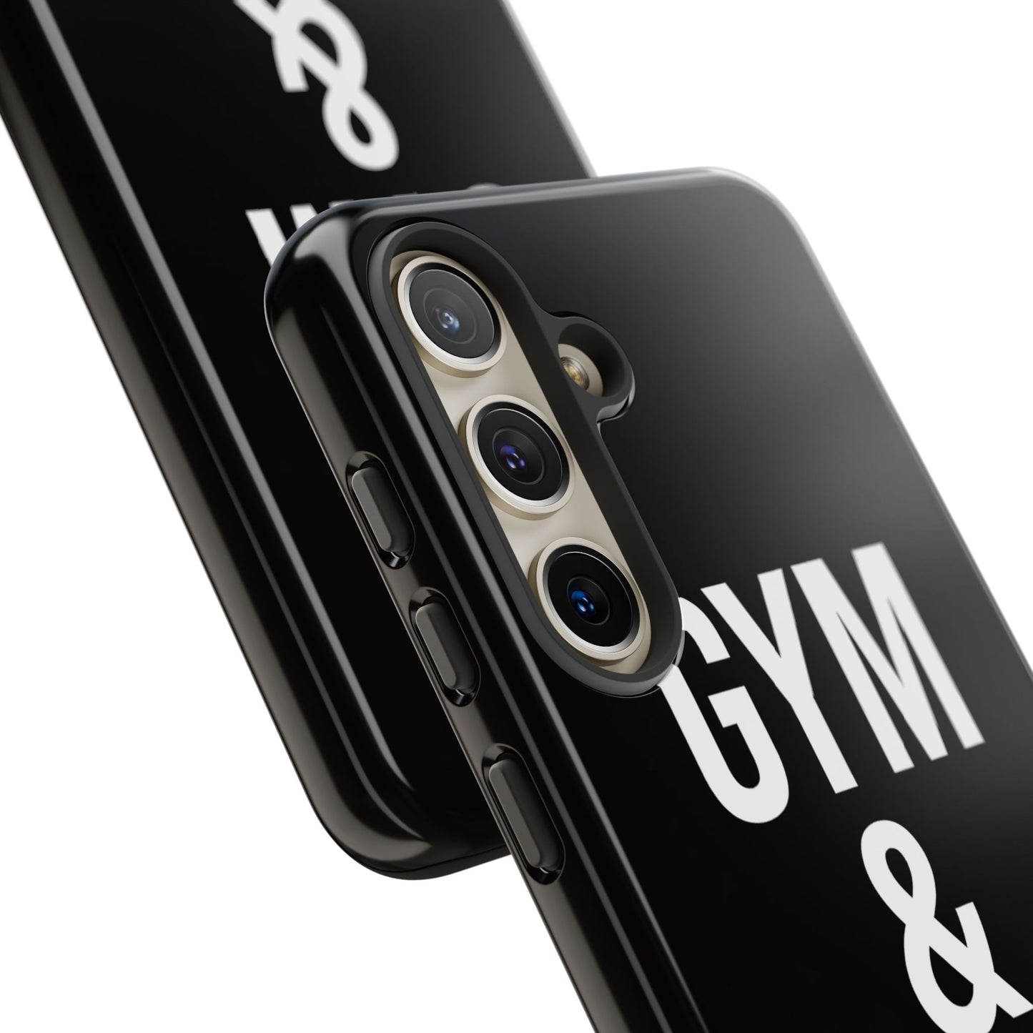 Gym & Jesus Phone Case Christian Faith Workout Gym Motivation Case