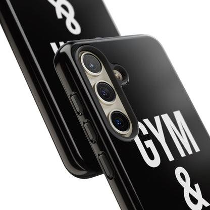 Gym & Jesus Phone Case Christian Faith Workout Gym Motivation Case