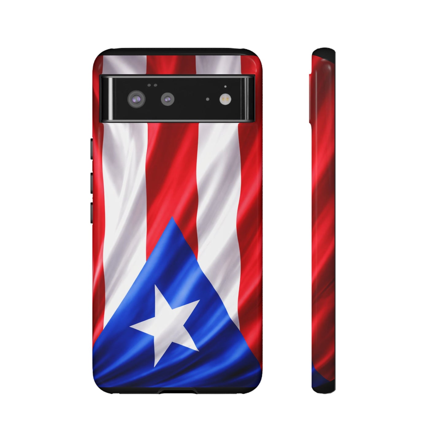 Puerto Rico Flag Phone Case | Boricua Pride Tough Case | Puerto Rican Flag Protective Cover for iPhone & Samsung