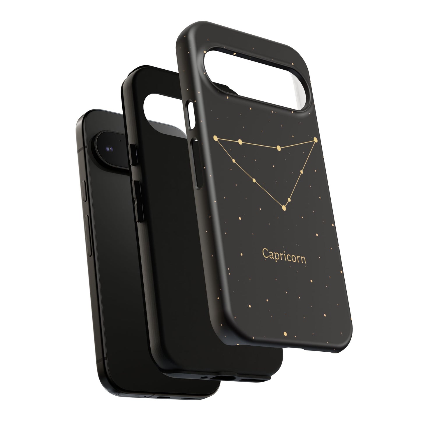 Capricorn Zodiac Constellation Phone Case – Luxe Gold Celestial Cover