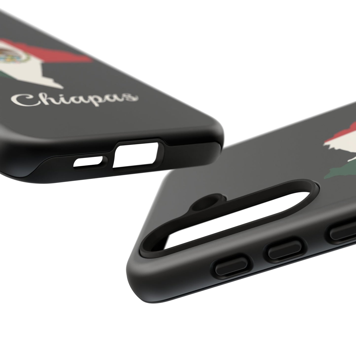 Chiapas Mexico Flag Map Phone Case | Mexican American Pride Tough Case for iPhone & Samsung