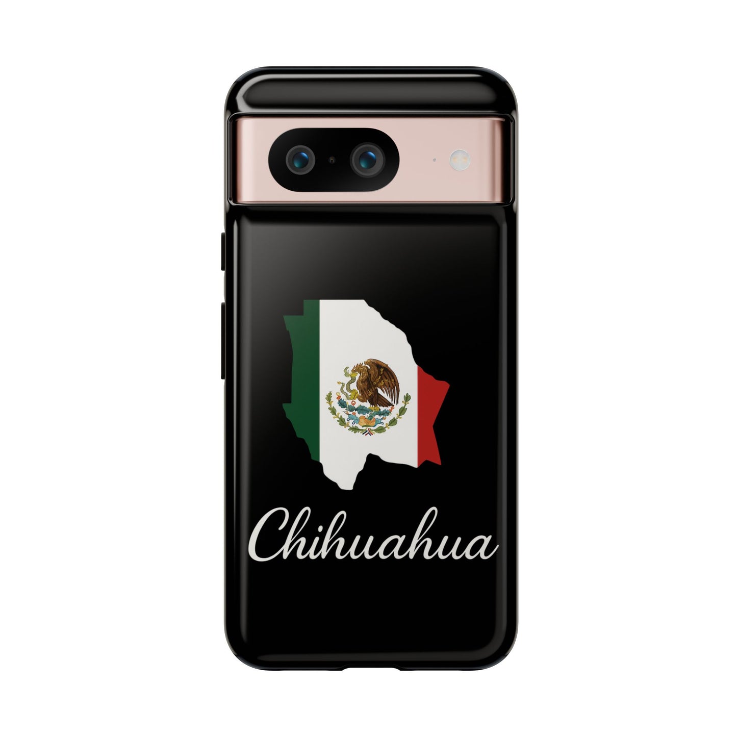 Chihuahua Mexico Flag Map Phone Case | Mexican American Pride Tough Case for iPhone & Samsung