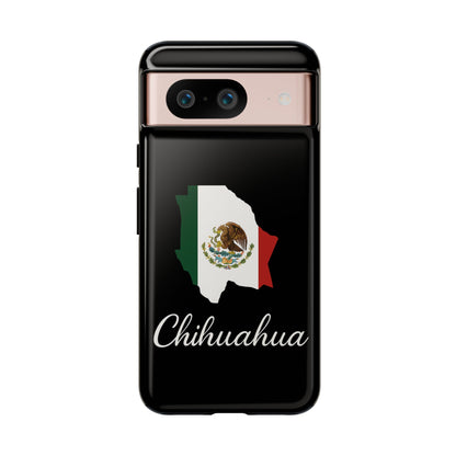 Chihuahua Mexico Flag Map Phone Case | Mexican American Pride Tough Case for iPhone & Samsung