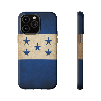 Honduras Flag Phone Case | Vintage Honduran Flag iPhone & Samsung Tough Protective Case
