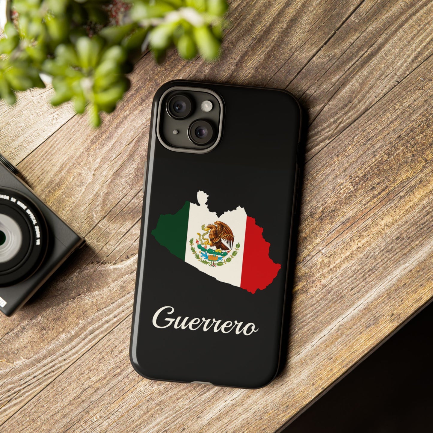 Guerrero Mexico Flag Map Phone Case | Mexican American Pride Tough Case for iPhone & Samsung