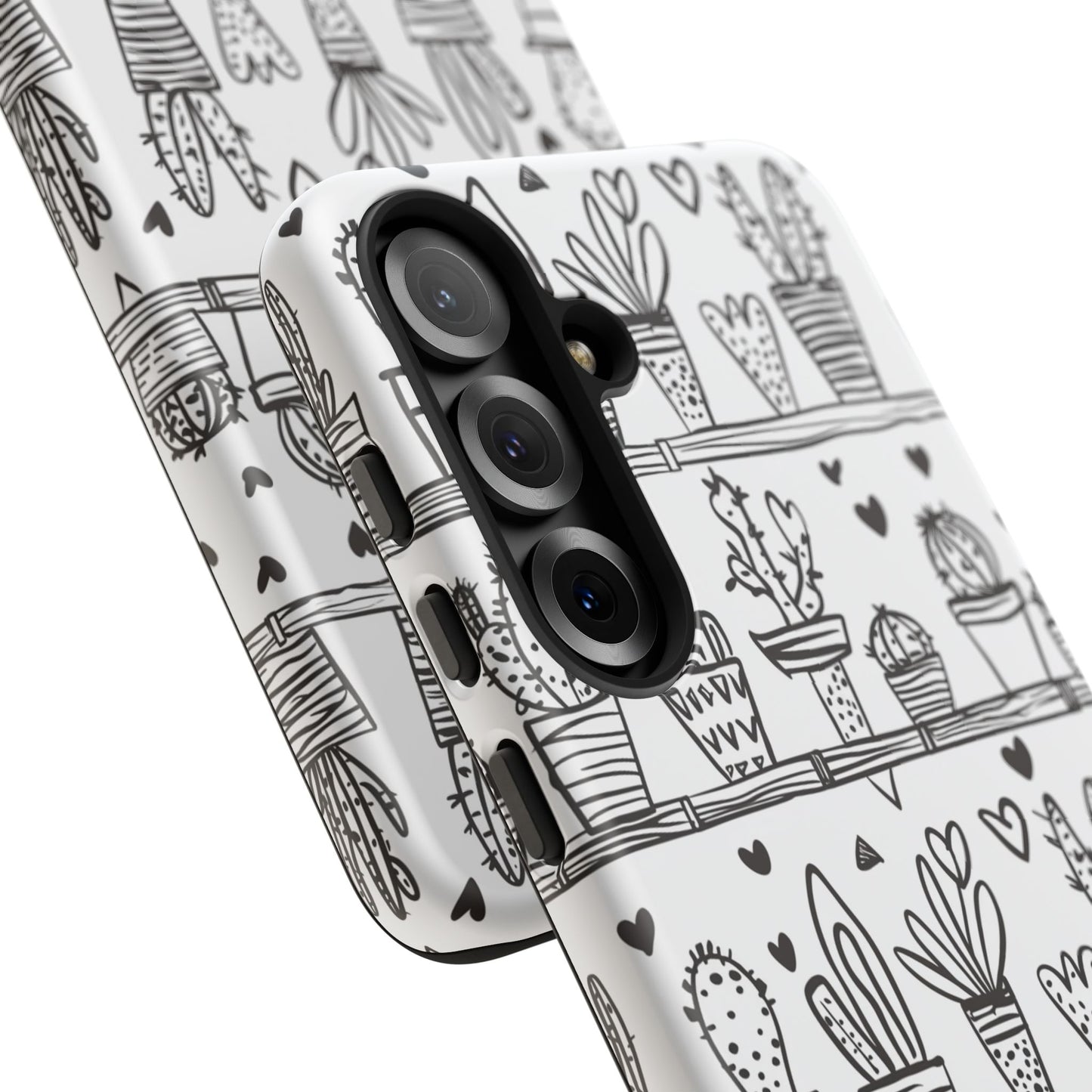 Cactus Succulent Phone Case Cute Plant Aesthetic iPhone Samsung Cover