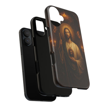 San Judas Phone Case Saint Jude Catholic Saint Religious Art Portrait Tough
