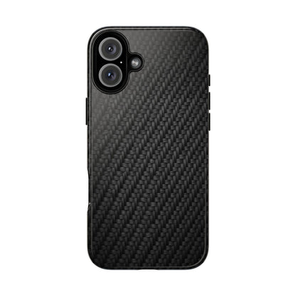 Carbon Fiber Inspired Phone Case – Rugged Slim Protective Tech Case for iPhone & Samsung