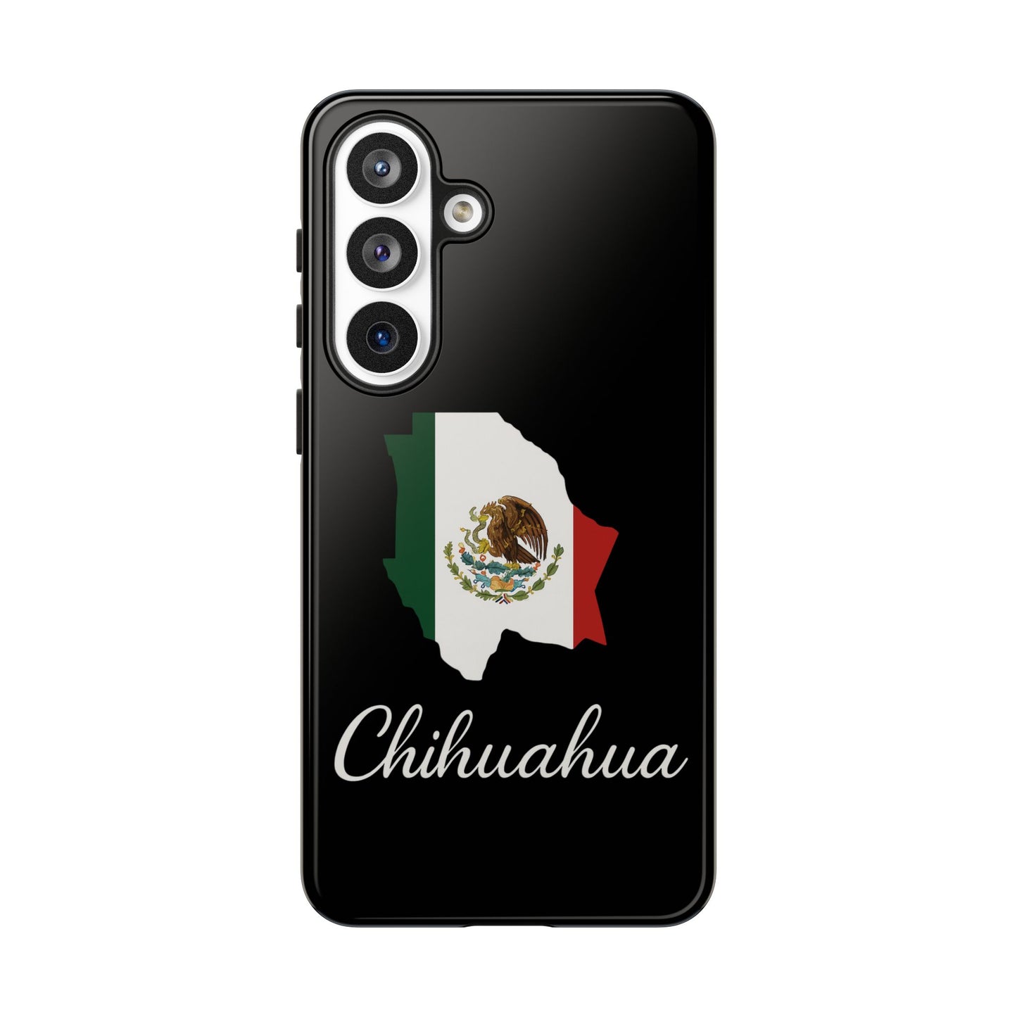 Chihuahua Mexico Flag Map Phone Case | Mexican American Pride Tough Case for iPhone & Samsung