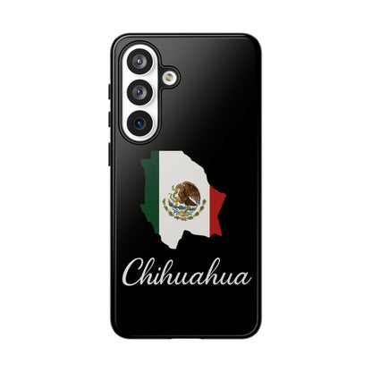 Chihuahua Mexico Flag Map Phone Case | Mexican American Pride Tough Case for iPhone & Samsung