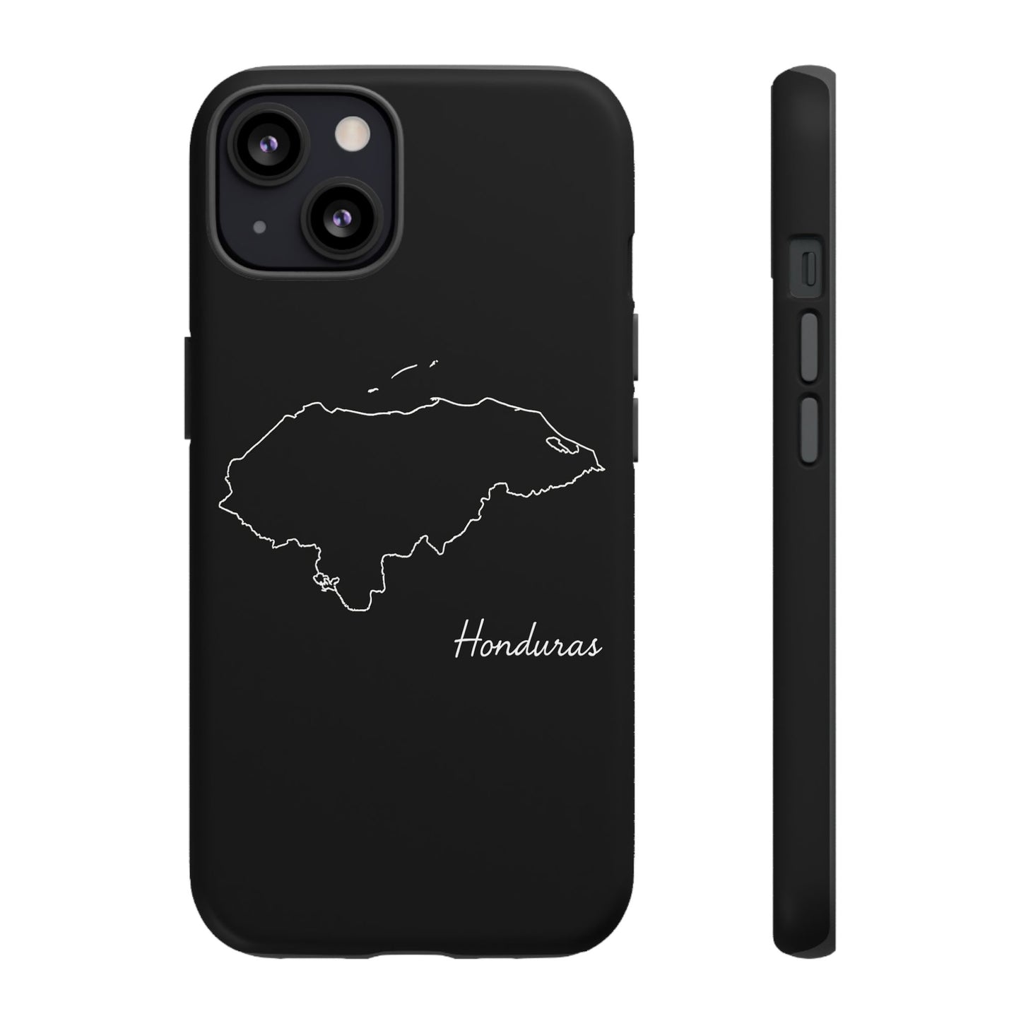 Honduras Outline Phone Case – Minimal Country Map Tough Case (iPhone, Samsung, Pixel)