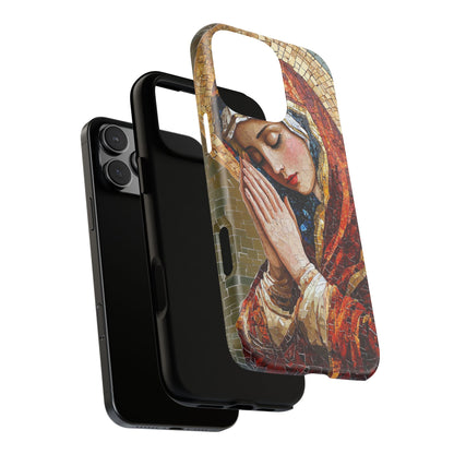 Virgin Mary Phone Case, Catholic Phone Case, Christian Aesthetic Case, Religious iPhone Case, Saint Art Case, Faith Gift
