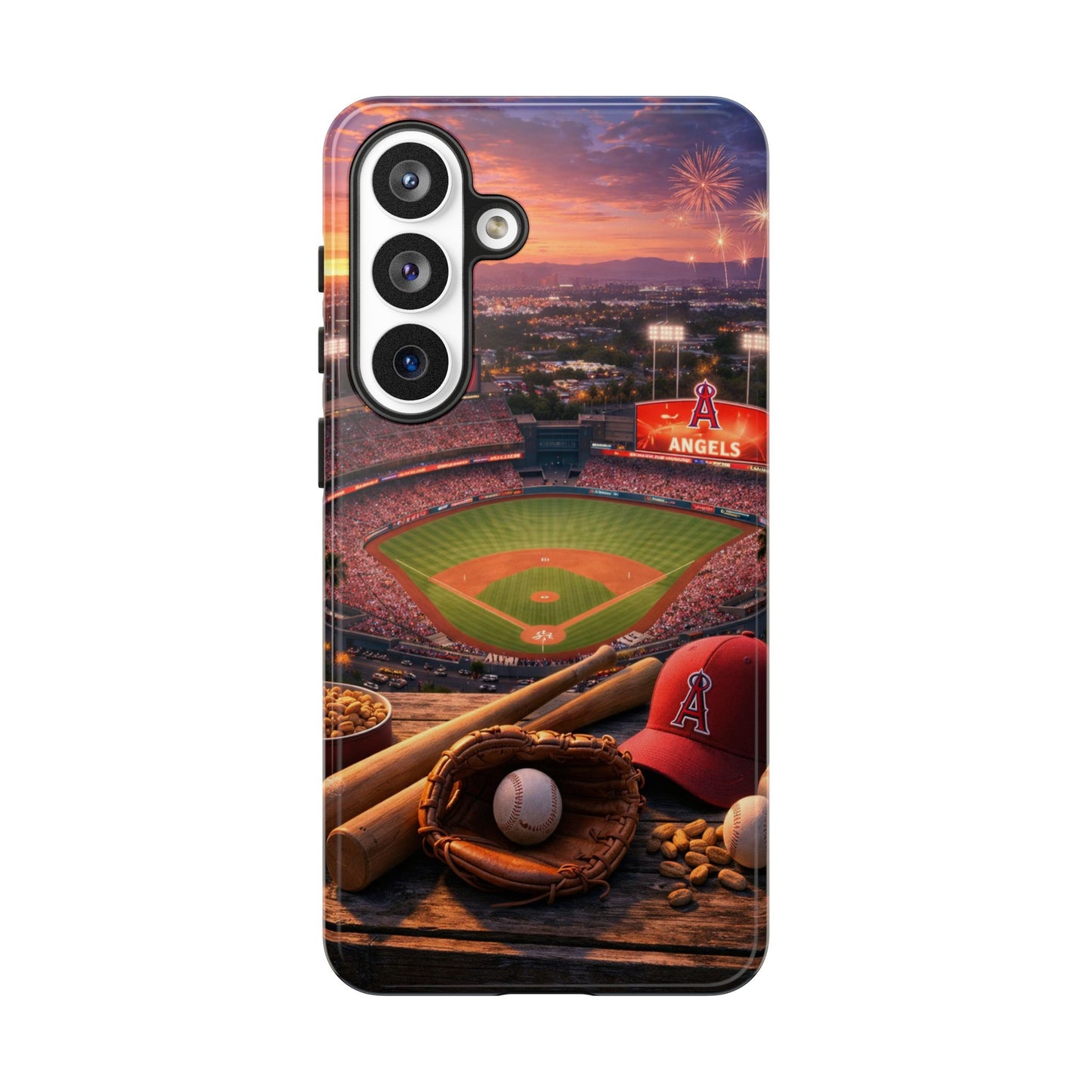 Baseball Stadium Phone Case Sports Fan Ballpark Game Day Tough Case