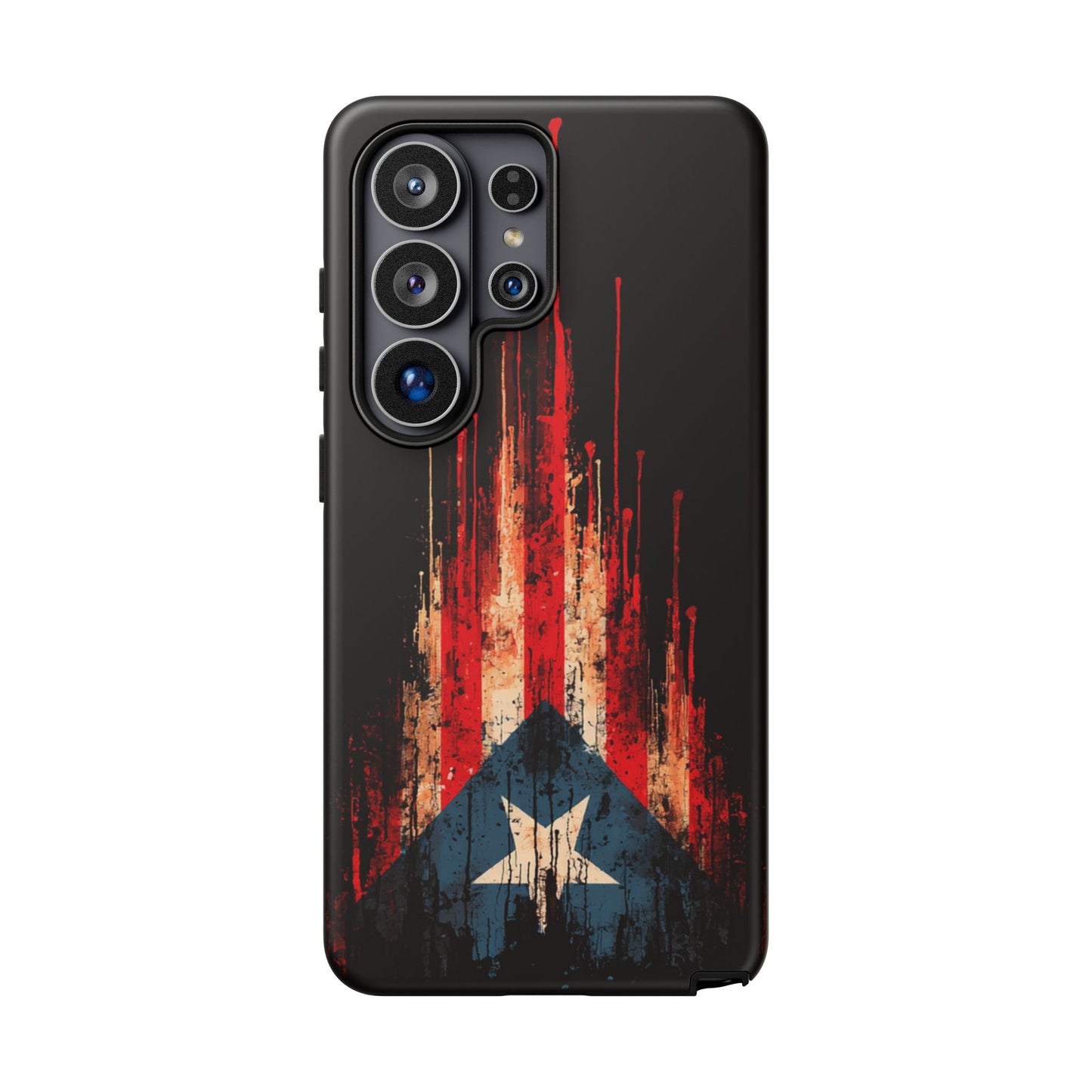 Puerto Rico Flag Phone Case | Distressed Puerto Rican Flag Tough Case | Boricua Pride Protective iPhone Samsung Cover