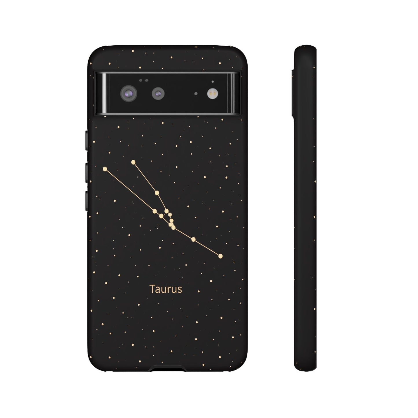Taurus Zodiac Constellation Phone Case – Luxe Gold Celestial Cover