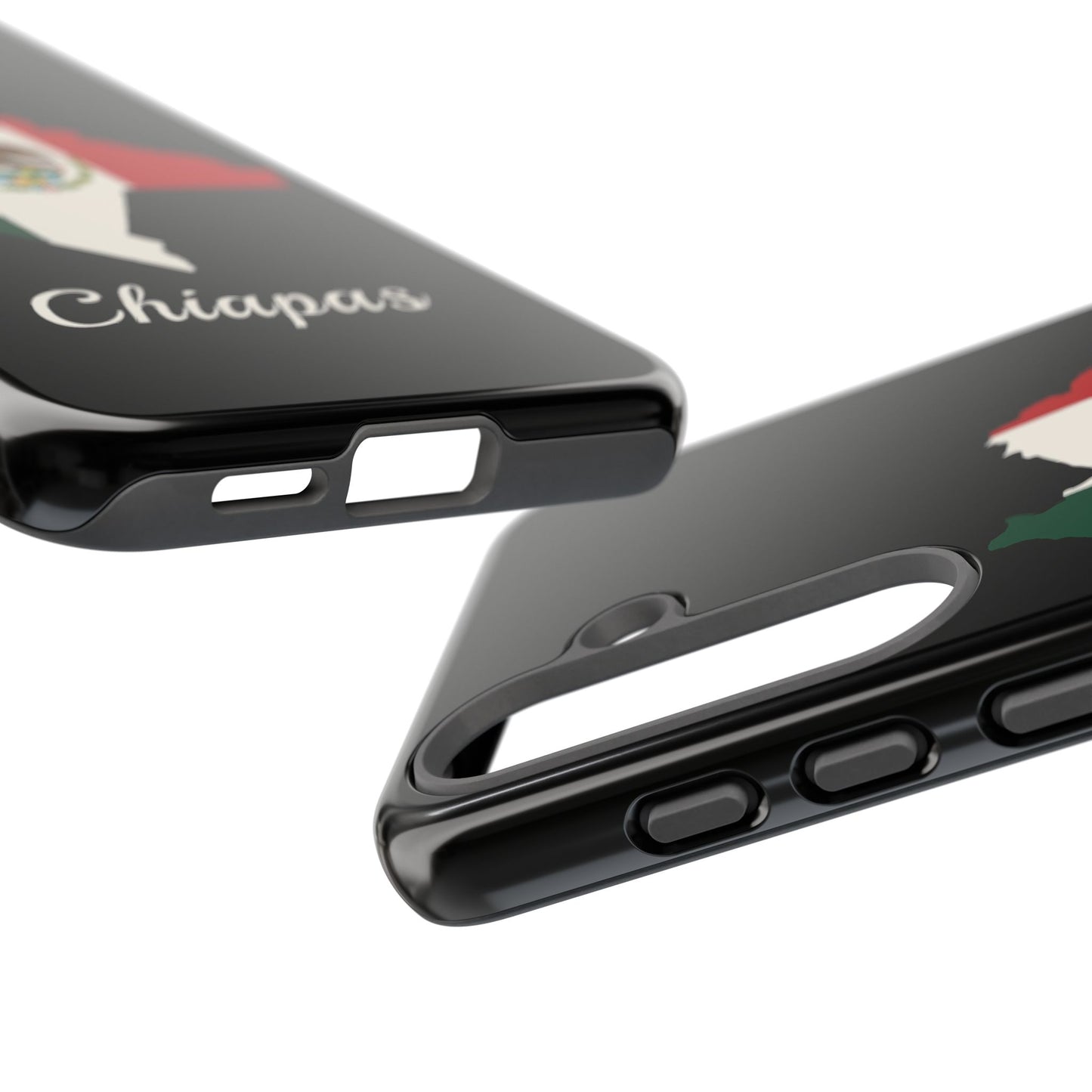 Chiapas Mexico Flag Map Phone Case | Mexican American Pride Tough Case for iPhone & Samsung