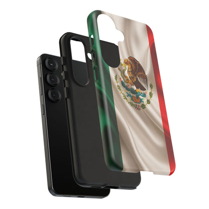 Mexico Flag Phone Case | Mexican Pride iPhone & Samsung Case | Tricolor Aesthetic Tough Protective Cover