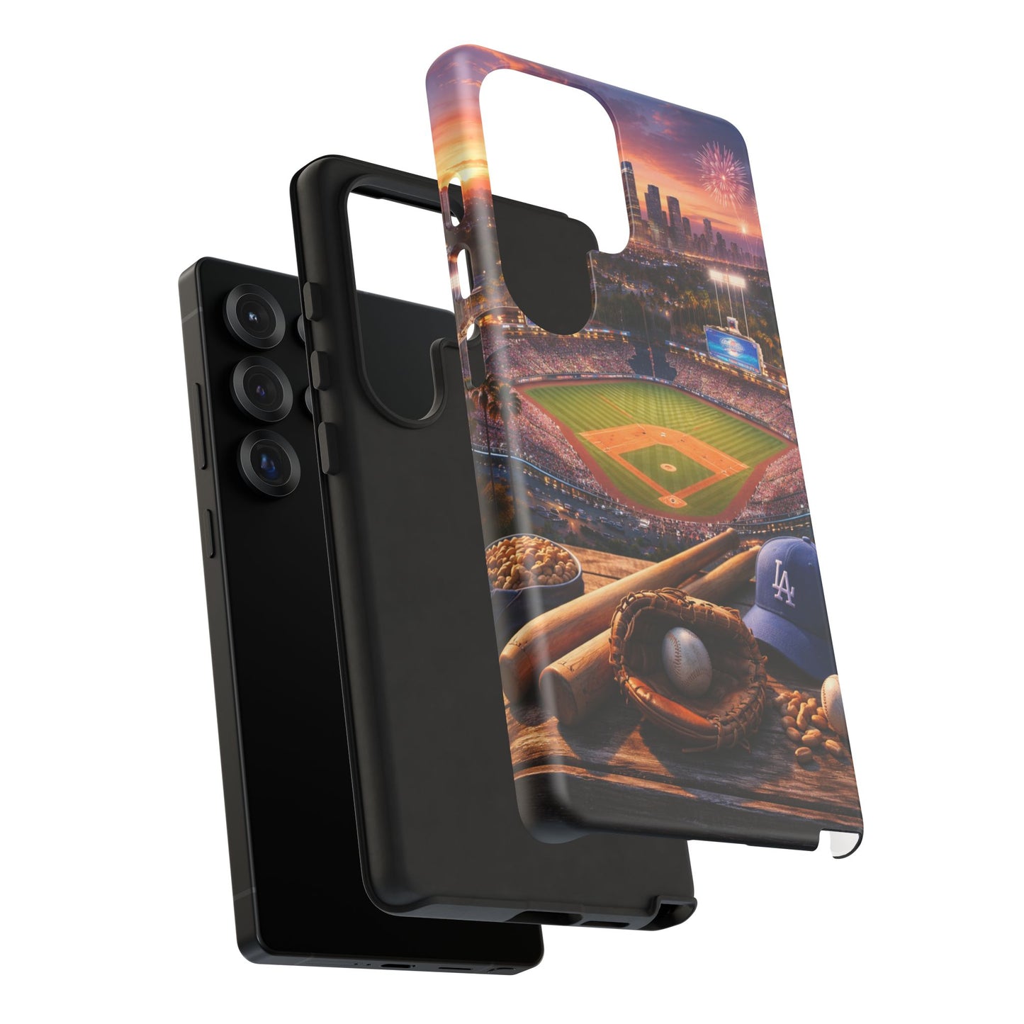 Baseball Sunset Stadium Phone Case LA Game Day Sports Aesthetic Case