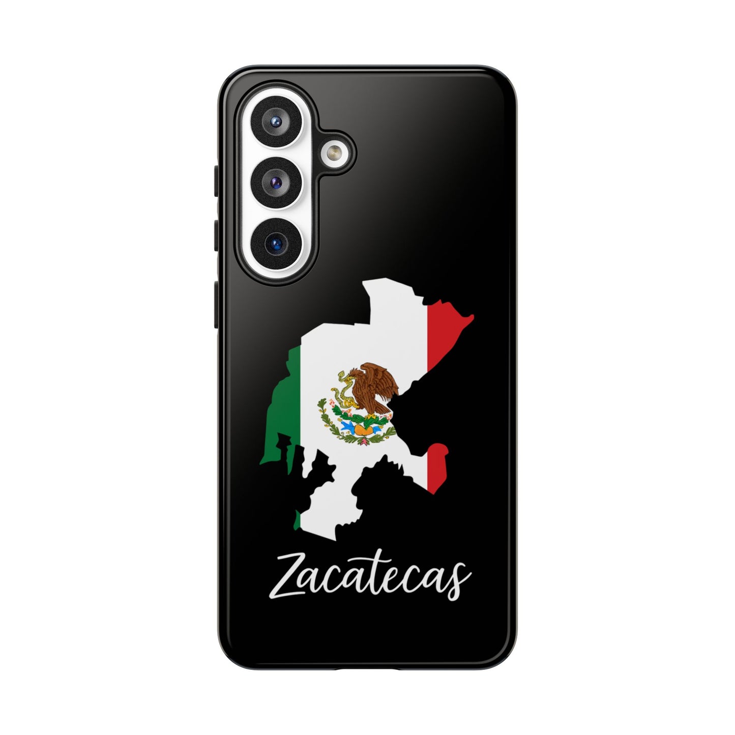 Zacatecas Mexico Flag Map Phone Case | Mexican American Pride Tough Case for iPhone & Samsung