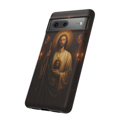 San Judas Phone Case Saint Jude Catholic Saint Religious Art Portrait Tough