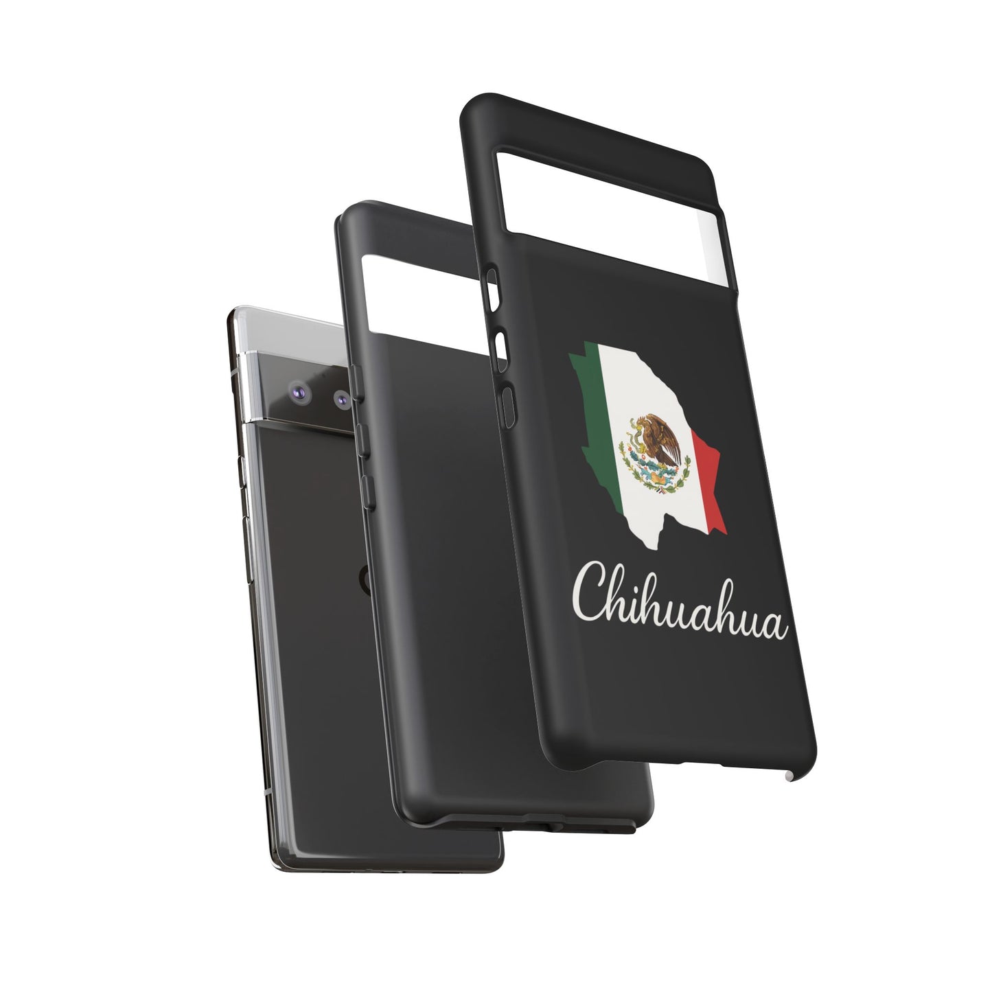 Chihuahua Mexico Flag Map Phone Case | Mexican American Pride Tough Case for iPhone & Samsung