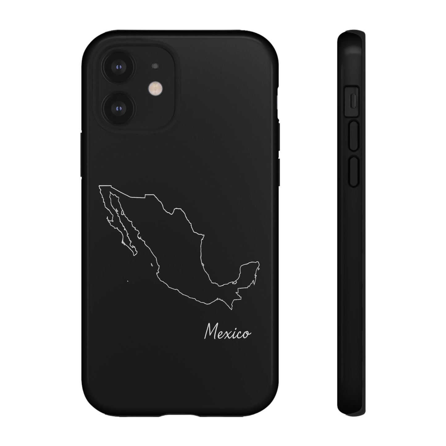 Mexico Outline Phone Case – Minimal Country Map Tough Case (iPhone, Samsung, Pixel)