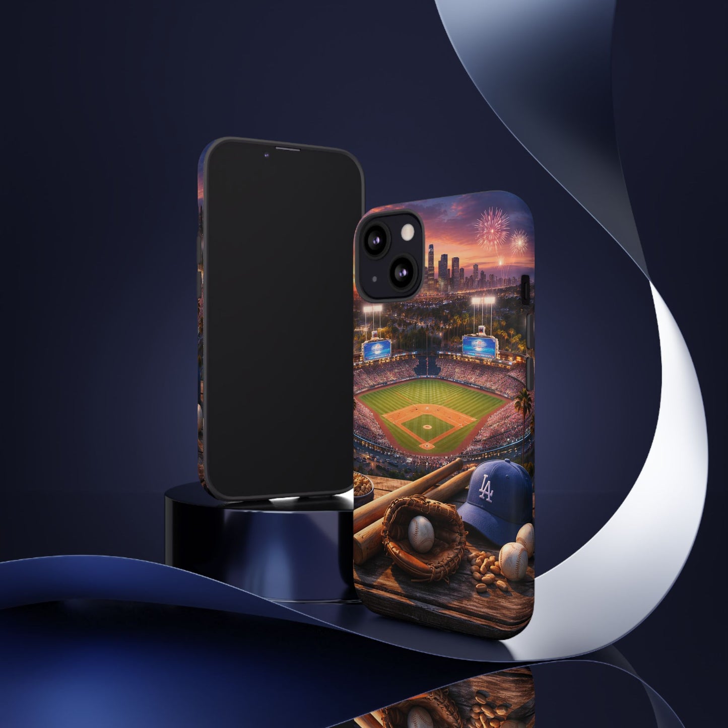 Baseball Sunset Stadium Phone Case LA Game Day Sports Aesthetic Case
