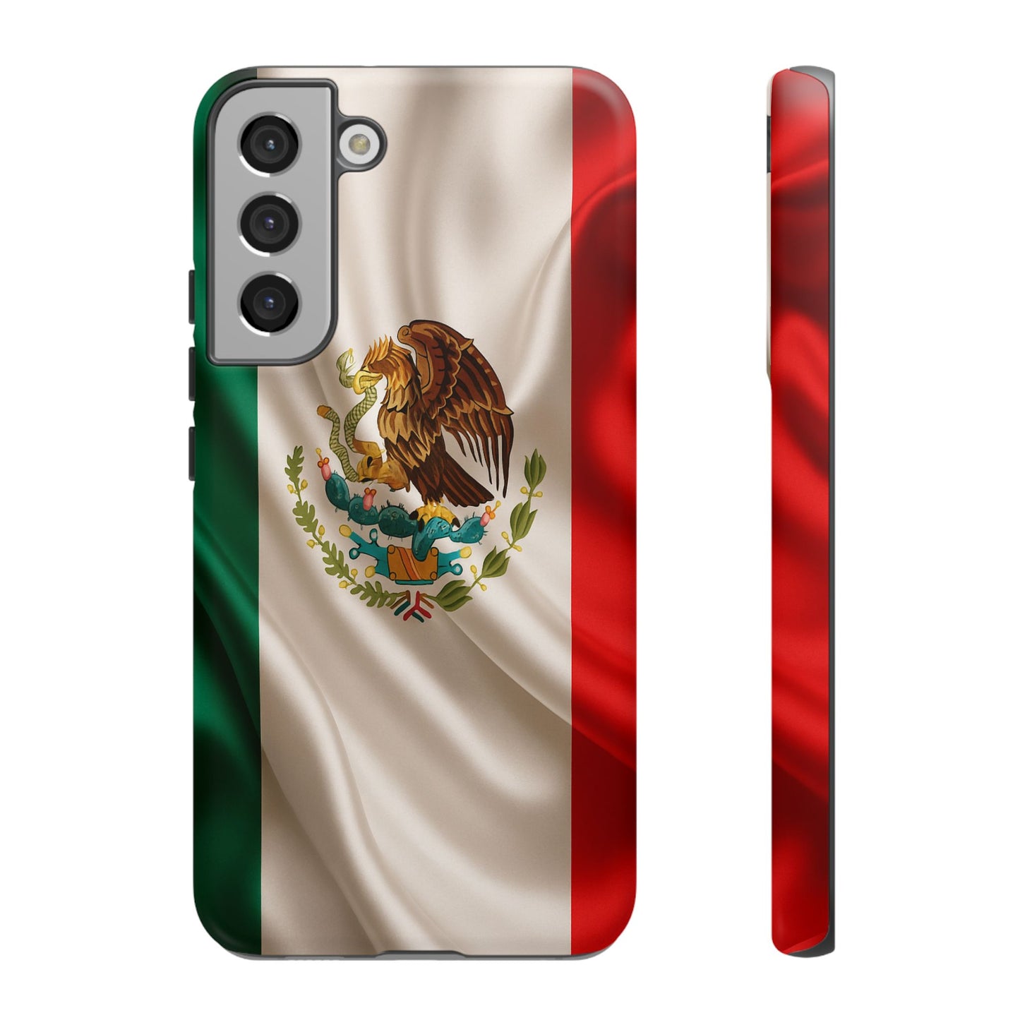 Mexico Flag Phone Case | Mexican Pride iPhone & Samsung Case | Tricolor Aesthetic Tough Protective Cover