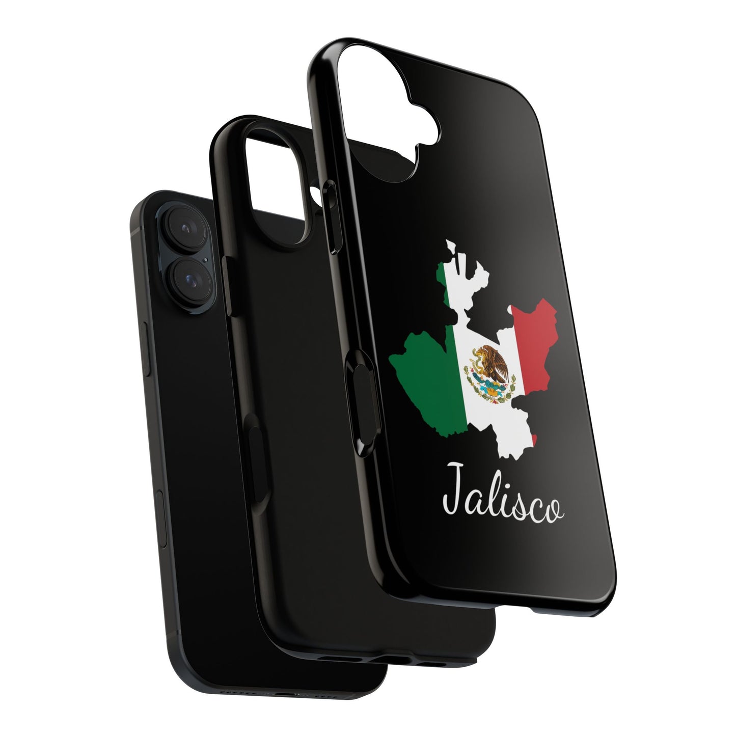 Jalisco Mexico Flag Map Phone Case | Mexican American Pride Tough Case for iPhone & Samsung