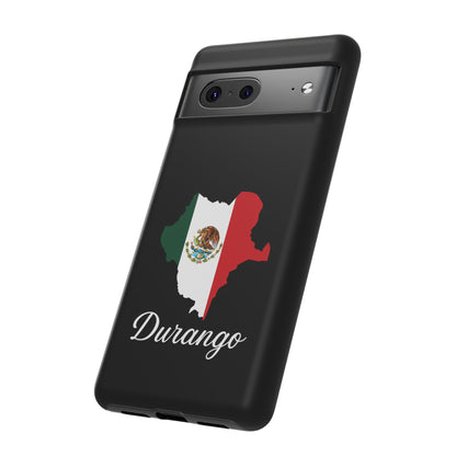 Durango Mexico Flag Map Phone Case | Mexican American Pride Tough Case for iPhone & Samsung