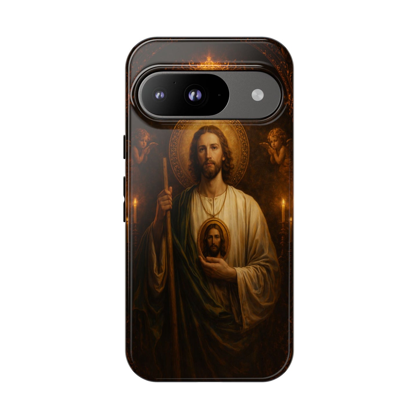 San Judas Phone Case Saint Jude Catholic Saint Religious Art Portrait Tough