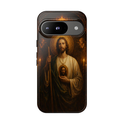 San Judas Phone Case Saint Jude Catholic Saint Religious Art Portrait Tough