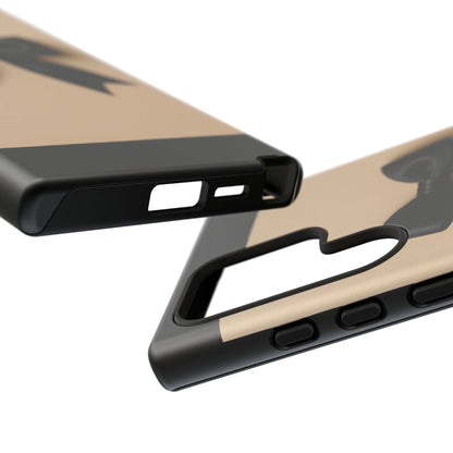 Black Bow Phone Case | Elegant Coquette Bow Design | Chic Neutral Tough Case for iPhone & Samsung