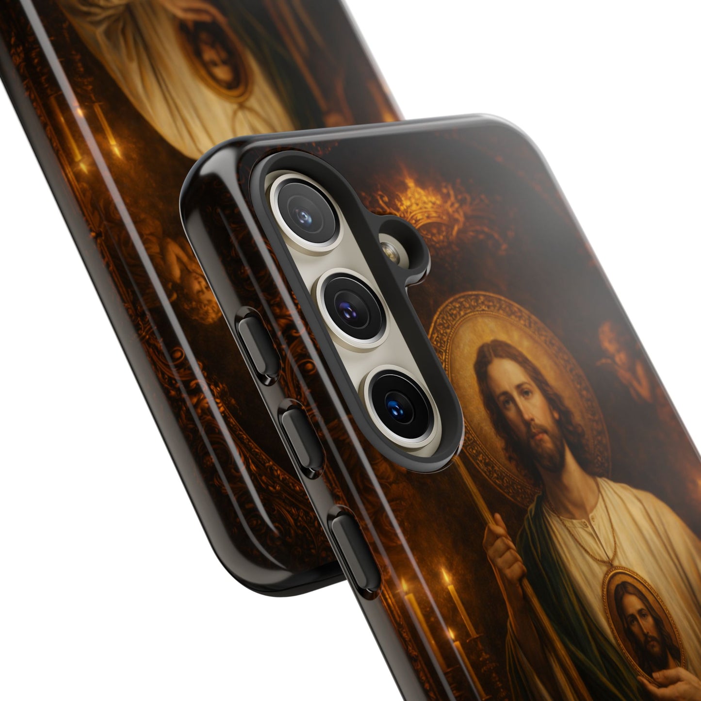 San Judas Phone Case Saint Jude Catholic Saint Religious Art Portrait Tough