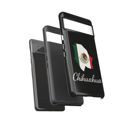 Chihuahua Mexico Flag Map Phone Case | Mexican American Pride Tough Case for iPhone & Samsung