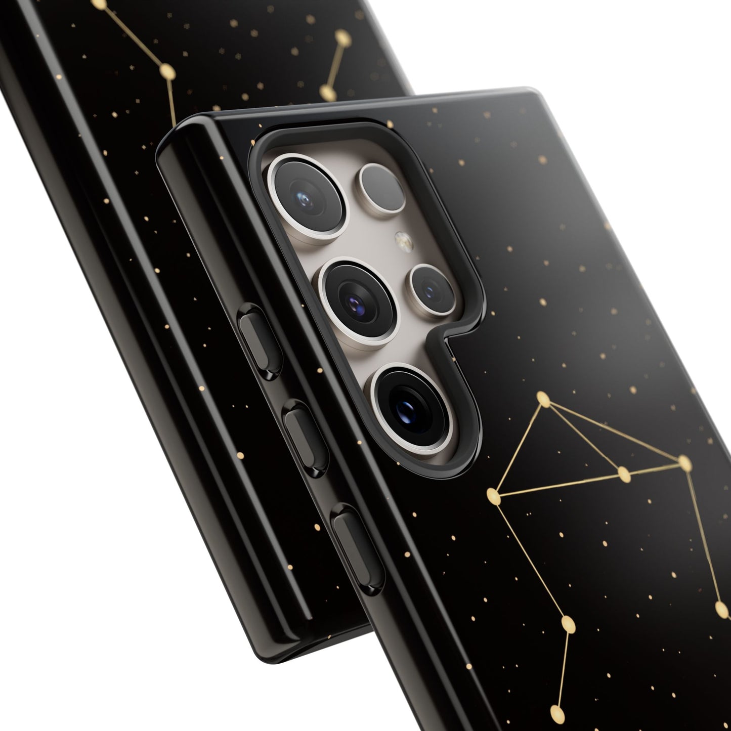 Libra Zodiac Constellation Phone Case – Luxe Gold Celestial Cover