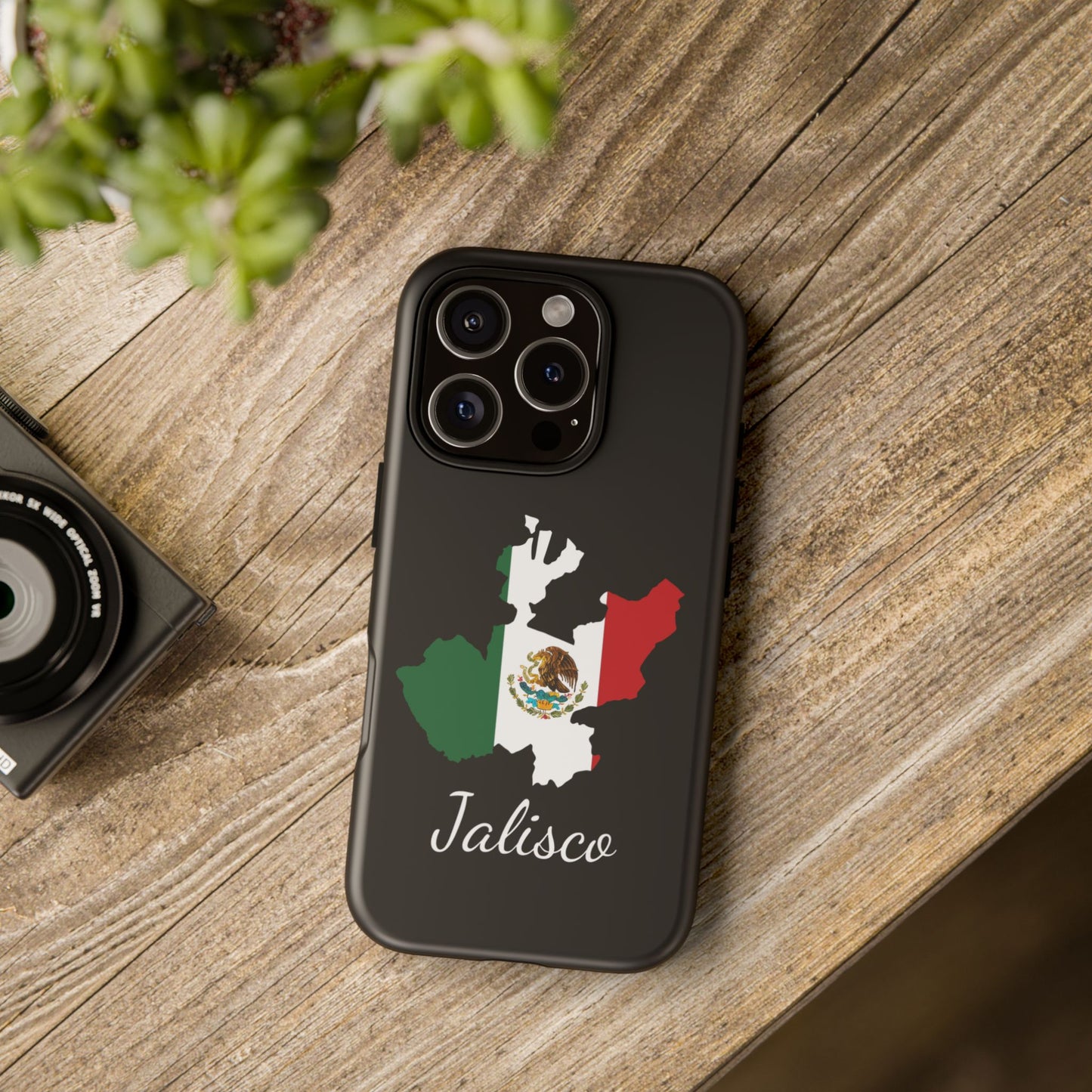 Jalisco Mexico Flag Map Phone Case | Mexican American Pride Tough Case for iPhone & Samsung