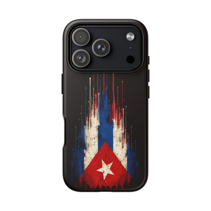 Cuban Flag Phone Case | Cuba Flag Tough Case | Patriotic Cuban Pride iPhone Samsung Protective Cover