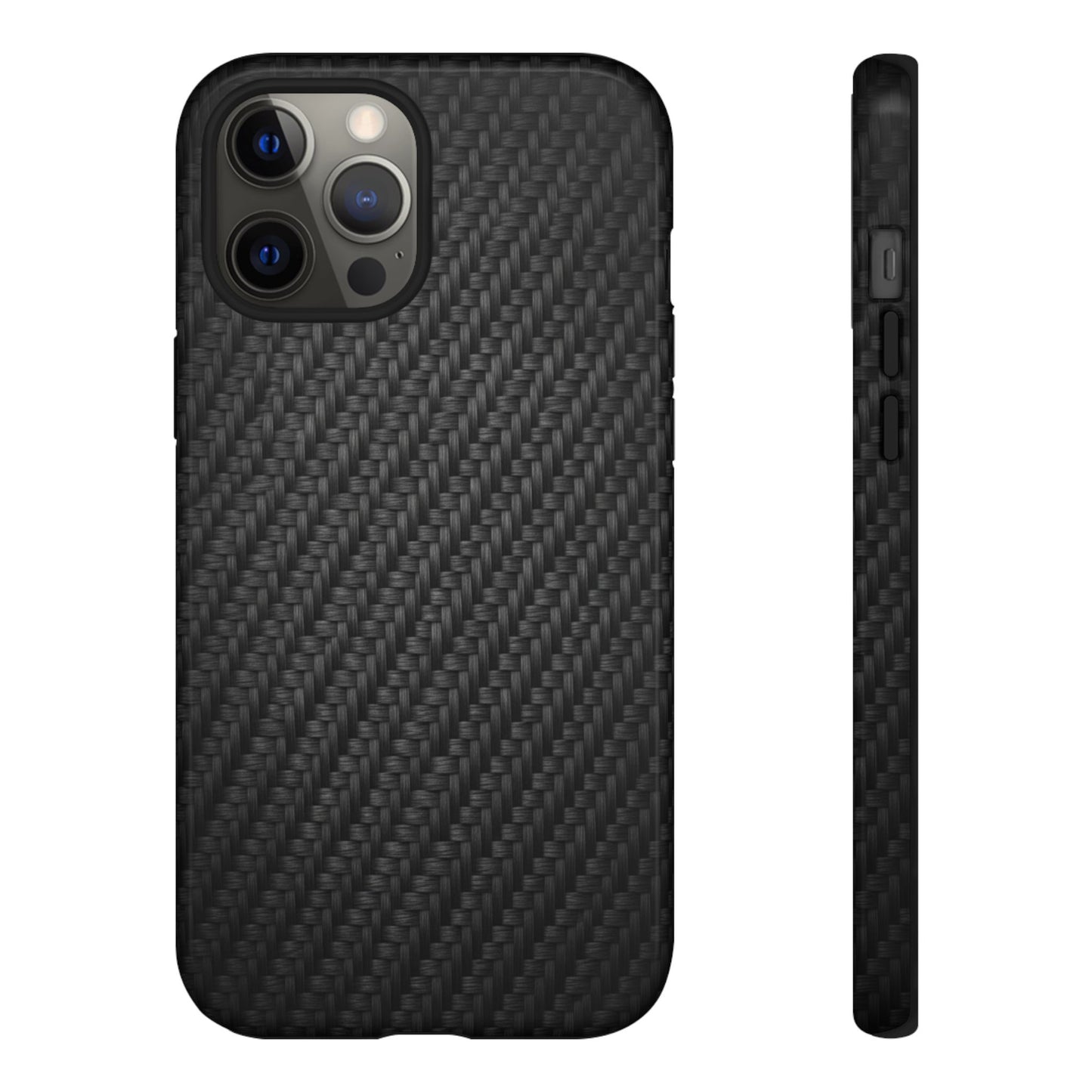 Carbon Fiber Inspired Phone Case – Rugged Slim Protective Tech Case for iPhone & Samsung
