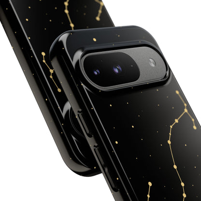 Scorpio Zodiac Constellation Phone Case – Luxe Gold Celestial Cover