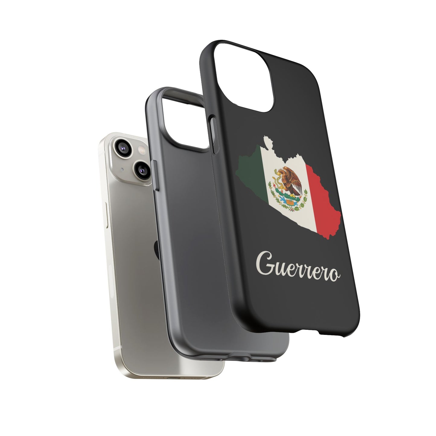 Guerrero Mexico Flag Map Phone Case | Mexican American Pride Tough Case for iPhone & Samsung
