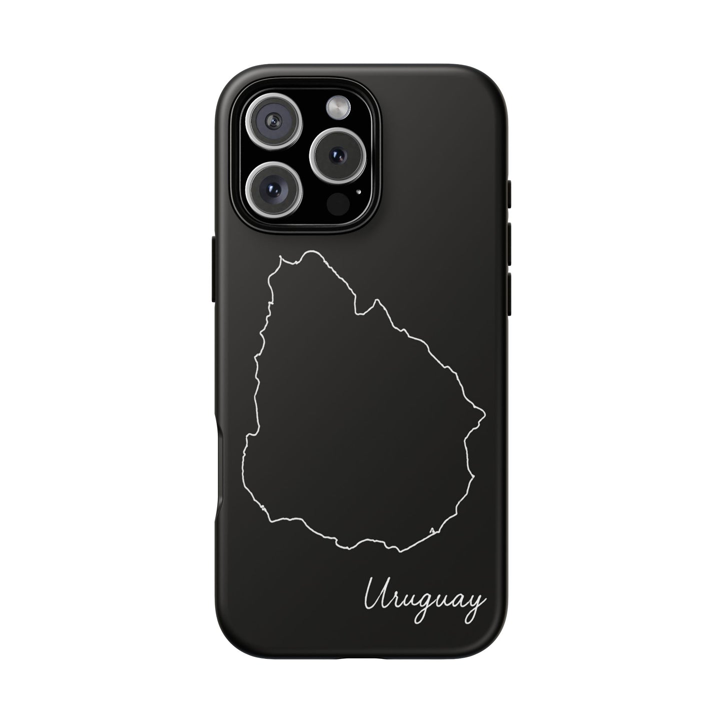 Uruguay Outline Phone Case – Minimal Country Map Tough Case (iPhone, Samsung, Pixel)