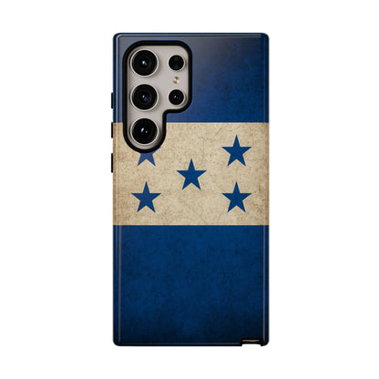 Honduras Flag Phone Case | Vintage Honduran Flag iPhone & Samsung Tough Protective Case