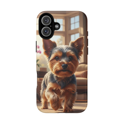 Yorkshire Terrier Phone Case – Cute Yorkie Puppy Tough Case (iPhone, Samsung, Pixel)